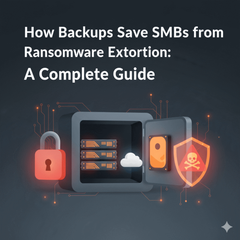How Backups Save SMBs from Ransomware Extortion: A Complete Guide