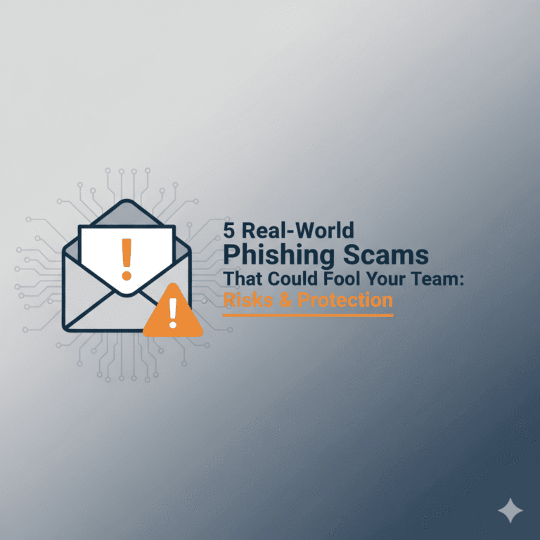 5 Real-World Phishing Scams That Could Fool Your Team: Risks & Protection